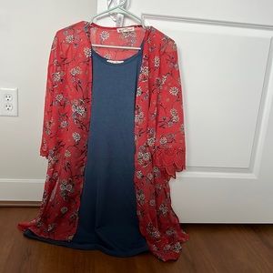 Wildflower two piece dress.